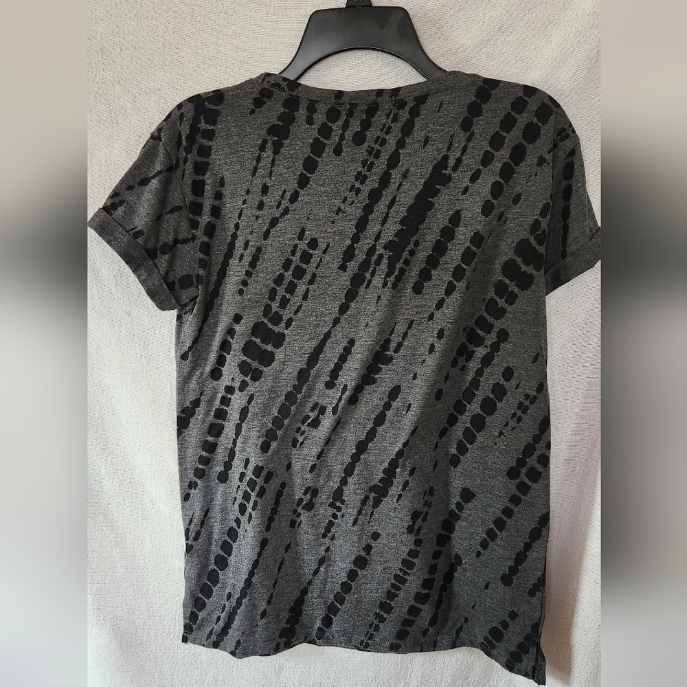 Awake Black and Gray Patterned Short Sleeve Tee - Picture 2 of 5
